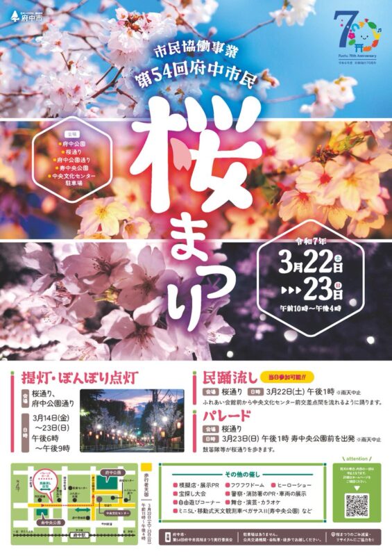 第54回府中市民桜まつり