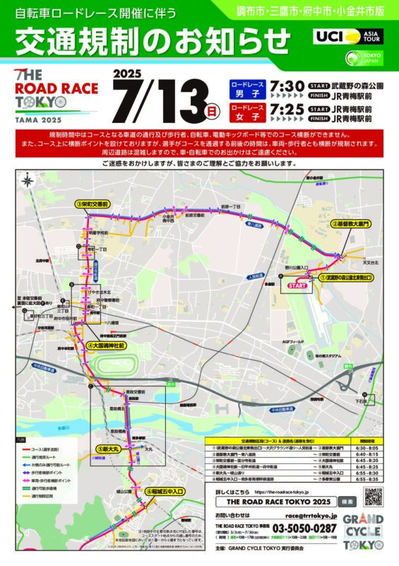 THE ROAD RACE TOKYO TAMA 2025